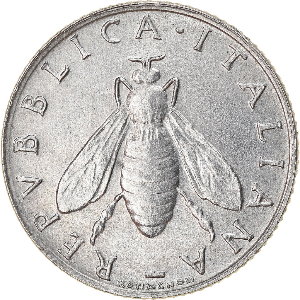 Coin, Italy, 2 Lire, 1994, Rome, EF(40-45), Aluminum, KM:94