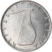 Coin, Italy, 5 Lire, 1983, Rome, AU(50-53), Aluminum, KM:92