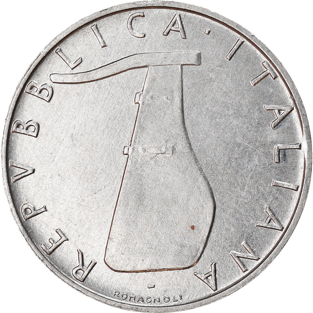 Coin, Italy, 5 Lire, 1984, Rome, EF(40-45), Aluminum, KM:92