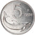 Coin, Italy, 5 Lire, 1989, Rome, EF(40-45), Aluminum, KM:92