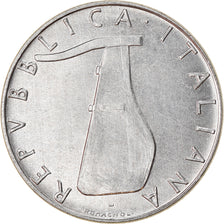 Coin, Italy, 10 Lire, 2001, Rome, EF(40-45), Aluminum, KM:93