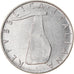 Coin, Italy, 10 Lire, 2001, Rome, EF(40-45), Aluminum, KM:93