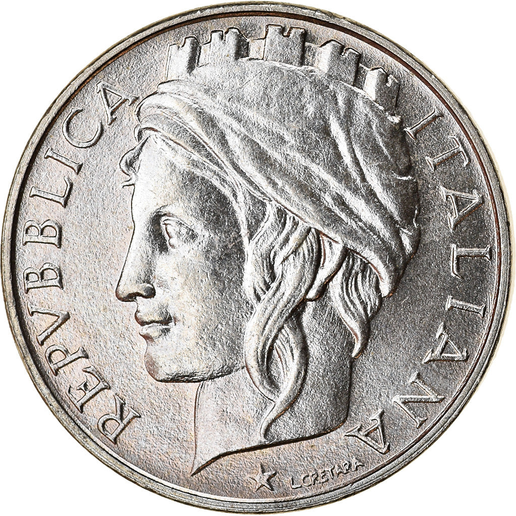 Coin, Italy, 50 Lire, 1997, Rome, AU(50-53), Copper-nickel, KM:183