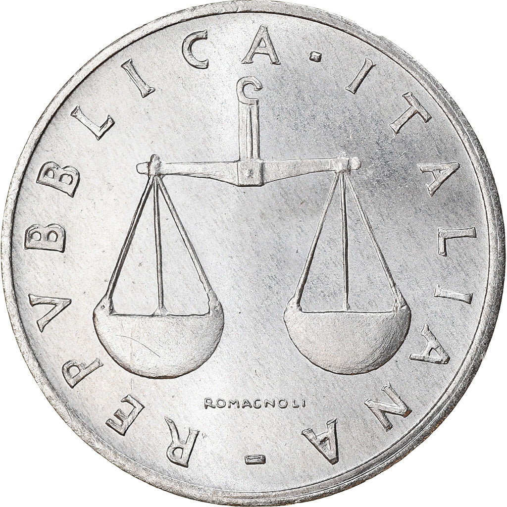 Monnaie, Italie, Lira, 1968, Rome, TTB+, Aluminium, KM:91