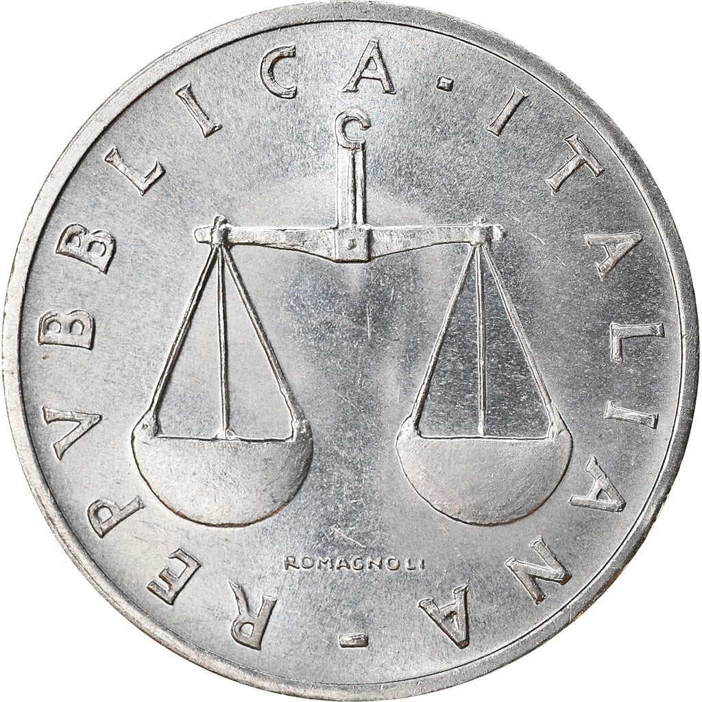 Monnaie, Italie, Lira, 1969, Rome, TTB+, Aluminium, KM:91