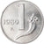 Coin, Italy, Lira, 1980, Rome, AU(50-53), Aluminum, KM:91