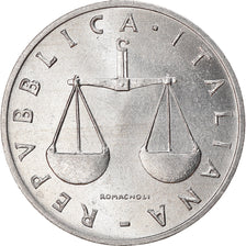 Coin, Italy, Lira, 1980, Rome, EF(40-45), Aluminum, KM:91