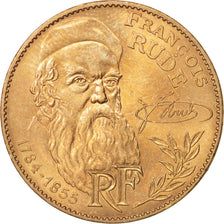 Moneda, Francia, François Rude, 10 Francs, 1984, EBC+, Níquel - bronce