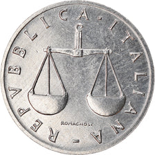 Coin, Italy, Lira, 1987, Rome, EF(40-45), Aluminum, KM:91