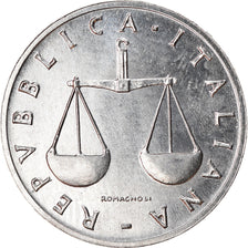Coin, Italy, Lira, 1988, Rome, EF(40-45), Aluminum, KM:91
