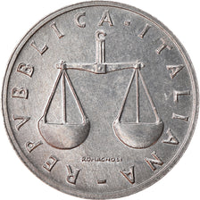 Coin, Italy, Lira, 1989, Rome, EF(40-45), Aluminum, KM:91
