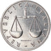 Coin, Italy, Lira, 1990, Rome, EF(40-45), Aluminum, KM:91