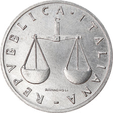 Coin, Italy, Lira, 1992, Rome, EF(40-45), Aluminum, KM:91