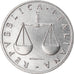 Coin, Italy, Lira, 1992, Rome, EF(40-45), Aluminum, KM:91