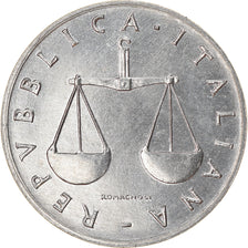 Coin, Italy, Lira, 1997, Rome, AU(50-53), Aluminum, KM:91