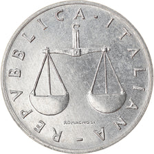 Coin, Italy, Lira, 1997, Rome, EF(40-45), Aluminum, KM:91