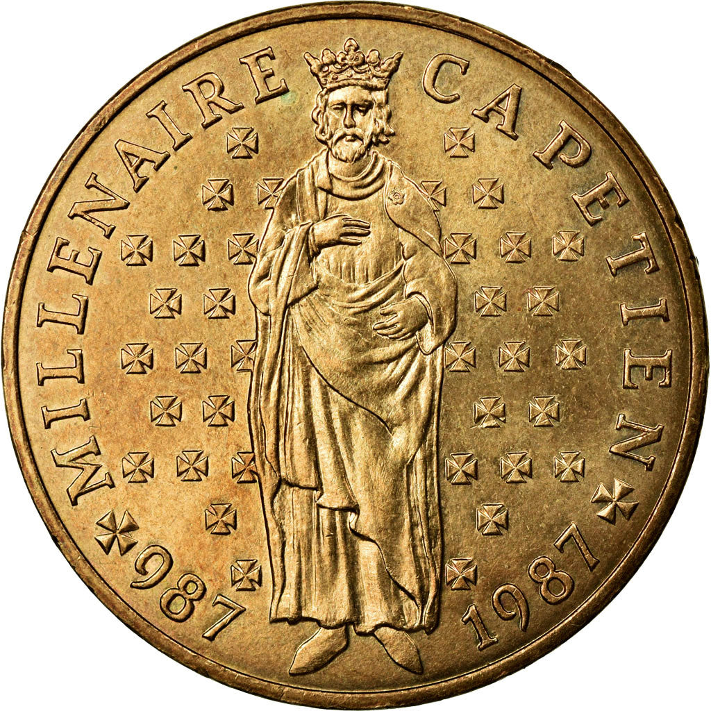 Moneda, Francia, 10 Francs, 1987, EBC+, Níquel - bronce, KM:961d, Gadoury:820