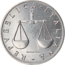 Coin, Italy, Lira, 1998, Rome, MS(63), Aluminum, KM:91