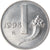 Coin, Italy, Lira, 1998, Rome, AU(55-58), Aluminum, KM:91