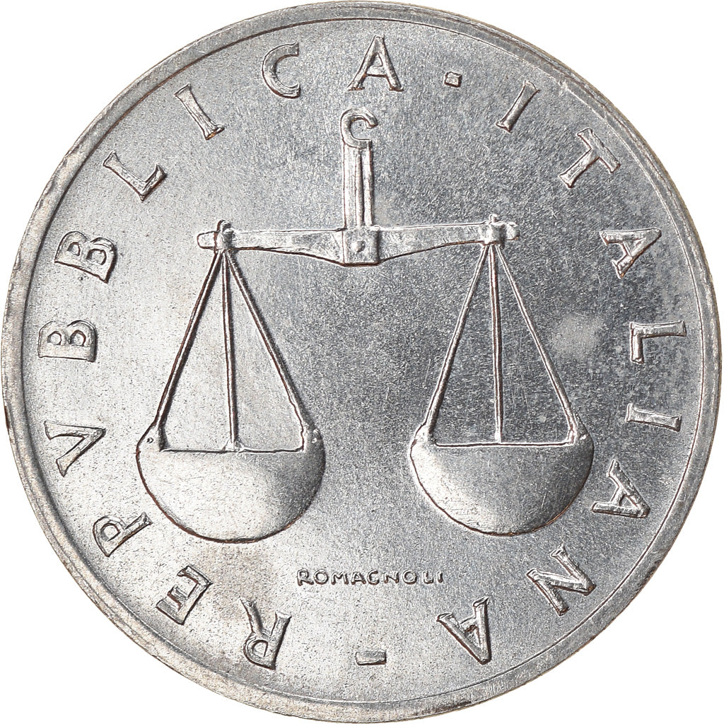 Coin, Italy, Lira, 1999, Rome, EF(40-45), Aluminum, KM:91