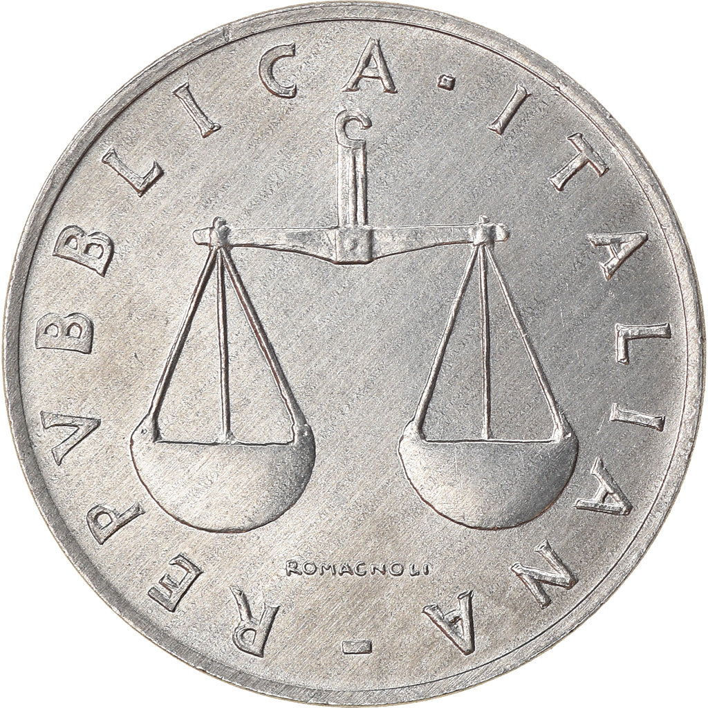 Coin, Italy, Lira, 2000, Rome, EF(40-45), Aluminum, KM:91