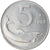 Coin, Italy, 5 Lire, 1983, Rome, EF(40-45), Aluminum, KM:92