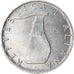 Moneta, Włochy, 5 Lire, 1990, Rome, AU(55-58), Aluminium, KM:92