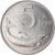 Coin, Italy, 5 Lire, 1990, Rome, AU(50-53), Aluminum, KM:92