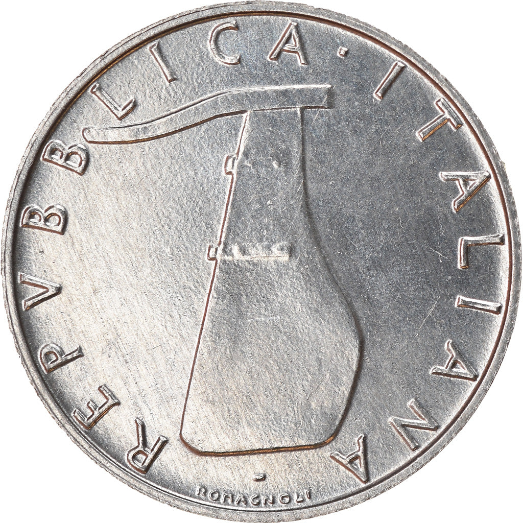 Munten, Italië, 5 Lire, 1992, Rome, PR, Aluminium, KM:92