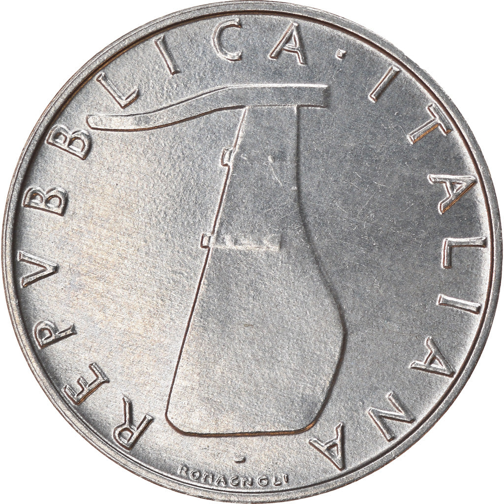 Munten, Italië, 5 Lire, 1992, Rome, ZF, Aluminium, KM:92