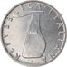 Munten, Italië, 5 Lire, 1992, Rome, ZF, Aluminium, KM:92