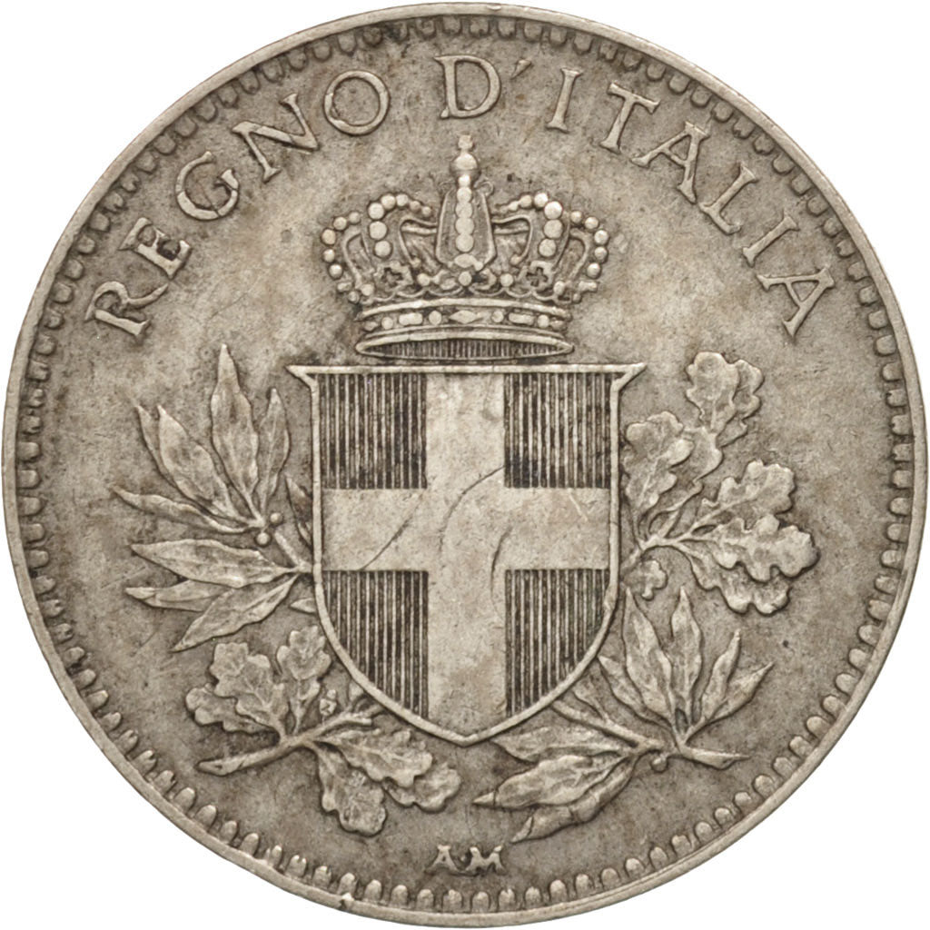 Italy, Vittorio Emanuele III, 20 Centesimi, 1919, Rome, EF(40-45), KM 58