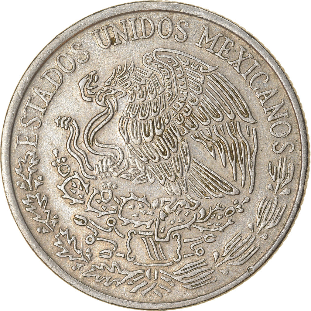 Coin, Mexico, 50 Centavos, 1972, Mexico City, AU(50-53), Copper-nickel, KM:452