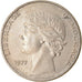 Coin, Portugal, 25 Escudos, 1977, AU(50-53), Copper-nickel, KM:607