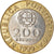 Moneta, Portugal, 200 Escudos, 1999, EF(40-45), Bimetaliczny, KM:655
