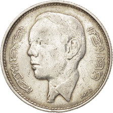 Marokko, al-Hassan II, 5 Dirhams, 1965, Paris, EF(40-45), Silver, KM:57