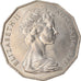 Coin, Australia, Elizabeth II, 50 Cents, 1983, AU(50-53), Copper-nickel, KM:68