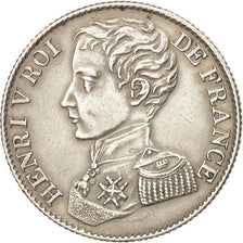 Moneda, Francia, Henri V, Franc, 1831, MBC+, Plata, KM:28.2, Gadoury:451