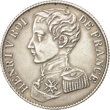 Coin, France, Henri V, Franc, 1831, AU(50-53), Silver, KM:28.2, Gadoury:451