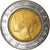Coin, Italy, 500 Lire, 1987, Rome, AU(50-53), Bi-Metallic, KM:111