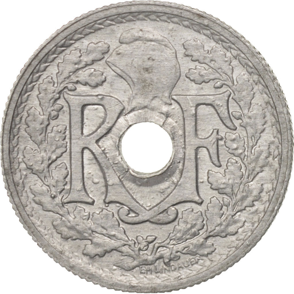 Francia, Lindauer, 10 Centimes, 1946, Beaumont le Roger, SPL-, Zinco, KM:906....