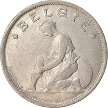 Moeda, Bélgica, Franc, 1935, EF(40-45), Níquel, KM:90