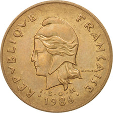 Moneta, Polinesia francese, 100 Francs, 1986, Paris, BB+, Nichel-bronzo, KM:14
