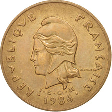 Coin, French Polynesia, 100 Francs, 1986, Paris, AU(50-53), Nickel-Bronze, KM:14
