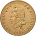 Coin, French Polynesia, 100 Francs, 1986, Paris, AU(50-53), Nickel-Bronze, KM:14
