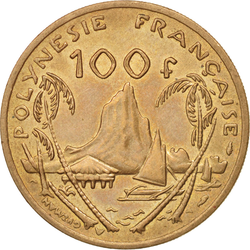 Coin, French Polynesia, 100 Francs, 1986, Paris, AU(50-53), Nickel-Bronze, KM:14