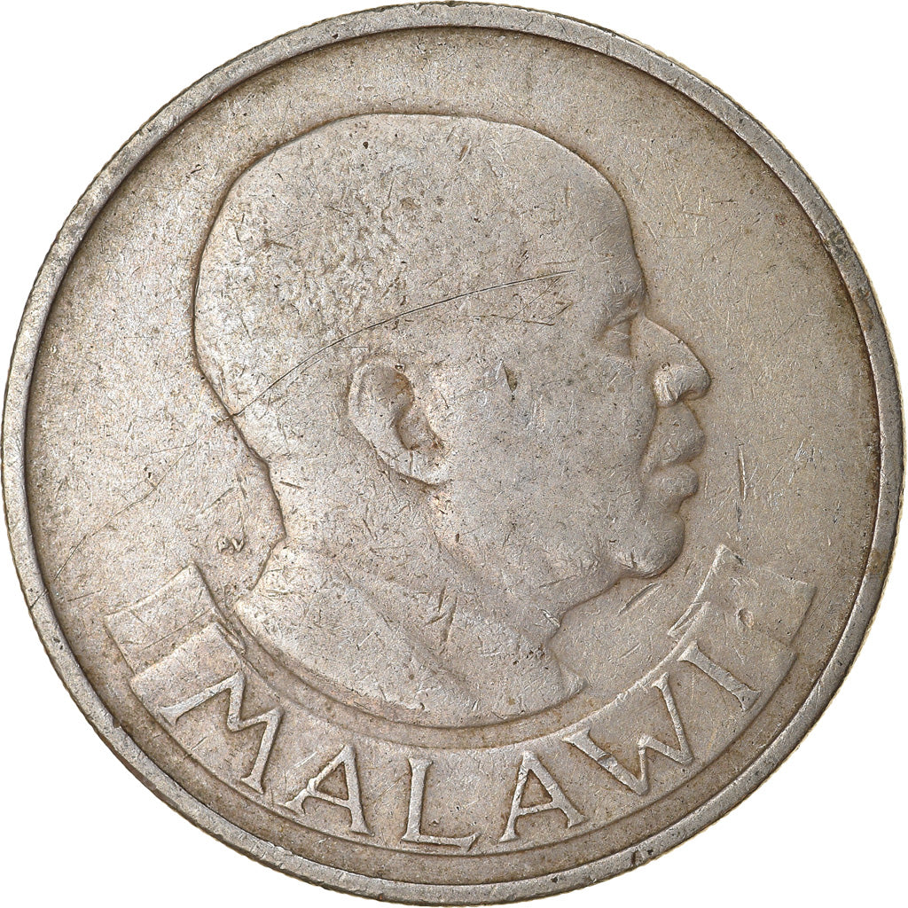 Coin, Malawi, 20 Tambala, 1971, EF(40-45), Copper-nickel, KM:11.1