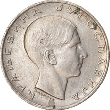Monnaie, Yougoslavie, Petar II, 10 Dinara, 1938, TTB, Nickel, KM:22