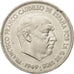 Spain, Caudillo and regent, 5 Pesetas, 1949, AU(50-53), Nickel, KM:778