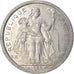 Coin, New Caledonia, Franc, 1988, Paris, EF(40-45), Aluminum, KM:10